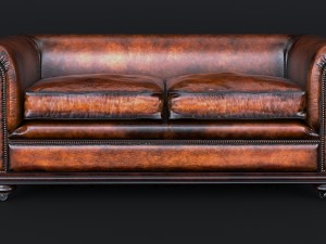classic chesterfield sofa charles churchill Modèle 3D