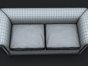 classic chesterfield sofa charles churchill 3D Model