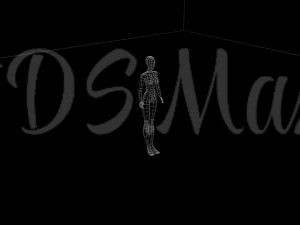 low-poly base mesh female 3D Model