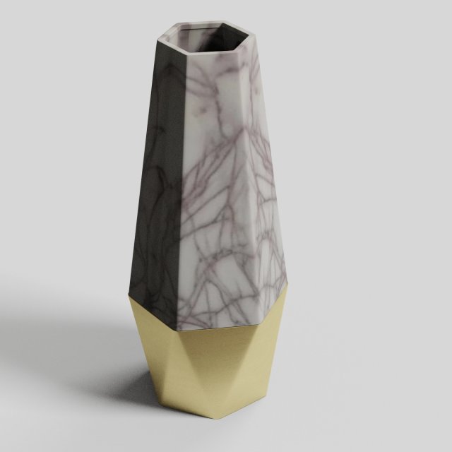 marble decorative vase 3D 모델 .c4d .max .obj .3ds .fbx .stl .blend 