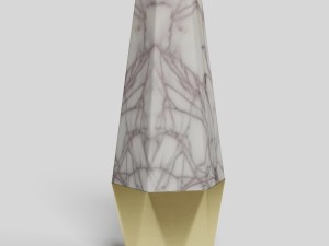 marble decorative vase 3D 모델
