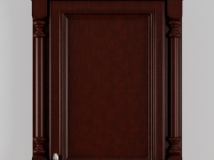 bathroom storage wall cabinet 3D Model