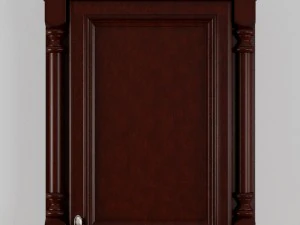 настінна шафа для зберігання у ванній кімнаті 3D Модель