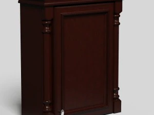 bathroom storage wall cabinet 3D Model