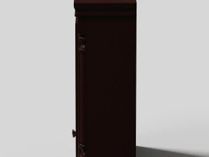bathroom storage wall cabinet 3D Model