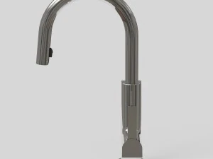 kitchen faucet reflex chrome 3D Model