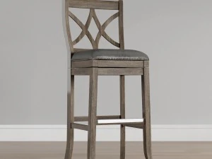 stool bar cushioned 3D Model