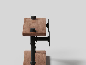 shelf ironwood 3D मॉडल