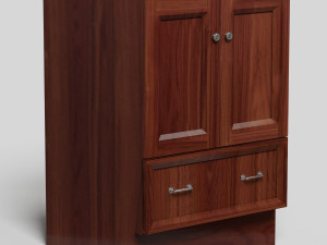 shelf ironwood 3D Model