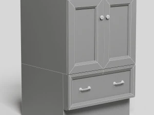 shelf ironwood 3D Model