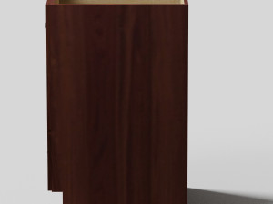 shelf ironwood 3D मॉडल