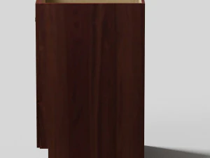 shelf ironwood 3D Model