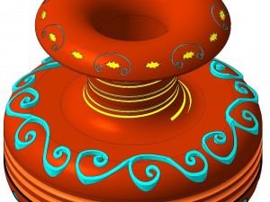 vase 3D मॉडल