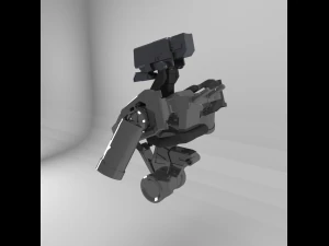 battle robot 3D Model