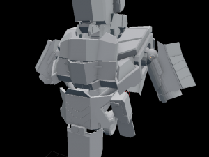 battle robot 3D Model