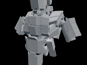 battle robot 3D Model