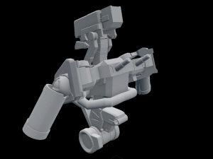 battle robot 3D Model