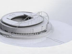 wembley stadium 3D Model
