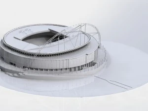 stade de Wembley Modèle 3D