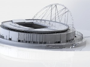 wembley stadium 3D Model