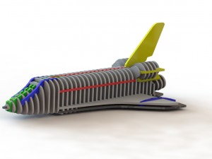 nasa space shuttle 3D-Modell