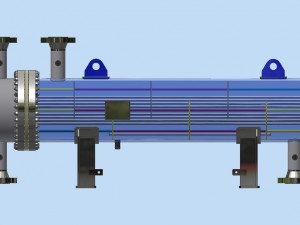 heat exchanger 3D Model