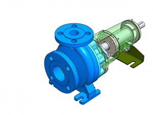 centrifugal pump 3D 模型