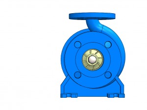 centrifugal pump 3D 模型