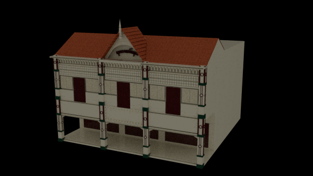 col house 2 Modello 3D .c4d .max .obj .3ds .fbx .stl .blend 