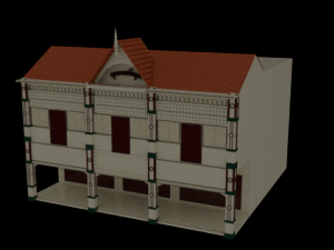 col house 2 3D 모델