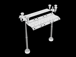 lamp ornament 3D 模型