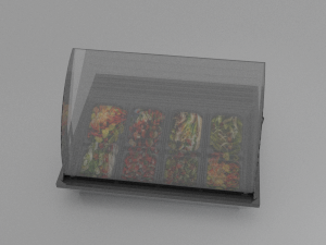 salad counter 3D 模型