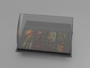 salad counter 3D Model