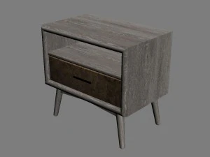 02-nightstand 3D Model