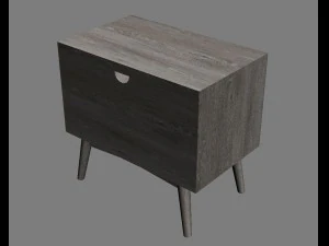 02-nightstand 3D Model