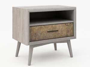 02-nightstand 3D Model