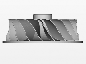turbo impeller 3D मॉडल