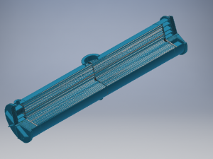juice heater type shell and tube 3D मॉडल