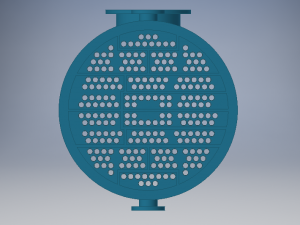 juice heater type shell and tube 3D मॉडल
