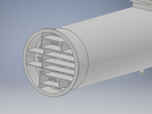juice heater type shell and tube 3D मॉडल