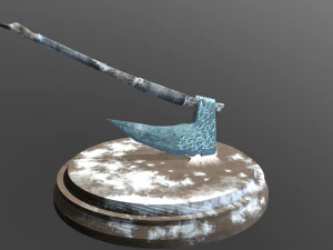 frozen axe 3D Model