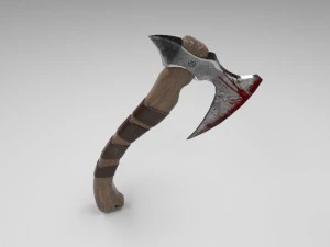battle axe 3D Model