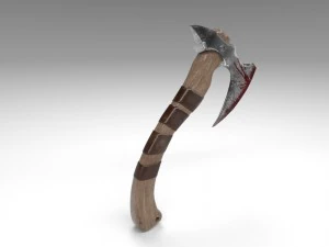 battle axe 3D Model