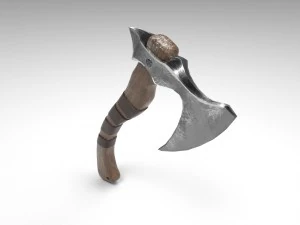 battle axe 3D Model