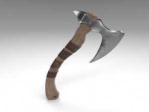 battle axe 3D 모델
