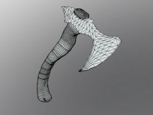 battle axe 3D Model