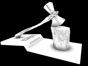 stormbreaker - thor axe 3d avengers Model 3D
