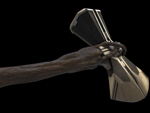 stormbreaker - thor axe 3d avengers Model 3D
