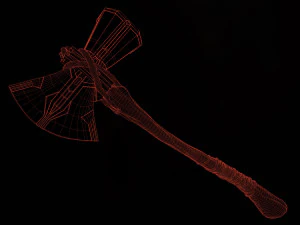 stormbreaker - thor axe 3d avengers 3D Model