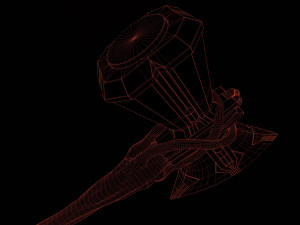 stormbreaker - thor axe 3d avengers Model 3D